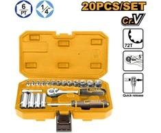Ingco HKTS14201 Shank set 20pcs 1/4"