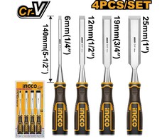 Ingco HKTWC0401 Wood chisel set 4pcs CrV