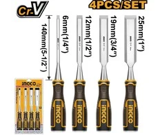 Ingco HKTWC0401 Wood chisel set 4pcs CrV
