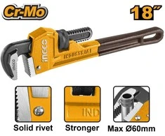 Ingco HPW0818 Fire extinguisher with nut Cr-Mo 60/450mm