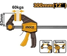 Ingco HQBC01602 Quick release clamp 63x300mm