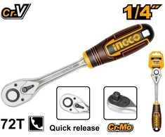 Ingco HRTH0814 Ratchet 1/4" CrV