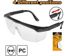 Ingco HSG142 Safety glasses clear, 8,6L