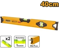 Ingco HSL58040 Level 400mm ALU 2 spirit level