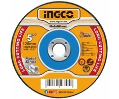 Ingco MCD121251 Metal cutting wheel, 125 x 1,2 x 22,2 mm