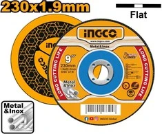 Ingco MCD302303 Metal cutting wheel, 230 x 1.9 x 22.2 mm