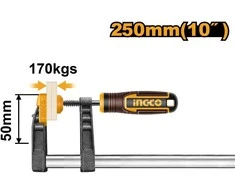 Ingco metal clamp - jointer, 250 mm