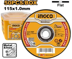 Ingco metal cutting wheel 115 x 1 mm, set of 50