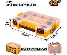 Ingco PBX1211 Stackable organizer 30,5x23x6,5cm