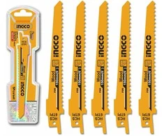 Ingco RSB611D Saw blade for jig saw 150mm, set of 5