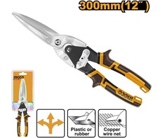 Šakotuvas INGCO sheet metal shears extended straight 300mm (12")