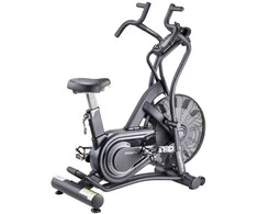 Dviratis treniruoklis su oro pasipriešinimu inSPORTline Airbike PRO (iki 160kg, smagr. 4.8kg)