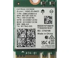 INTEL NIC WI-FI 6 AX210 2230 2x2 AX R2 6GHz + BT No vPro