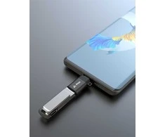 iPEAX ADAPTER OTG USB-C / USB-A (female) Juodas