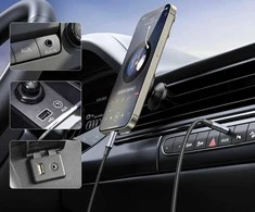 iPEAX ADAPTER USB-C / 3.5 MM JACK 1.5 M Juodas