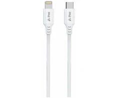 iPEAX TPU USB-C į Lightning kabelis, 1,5 m, USB 2.0, Baltas