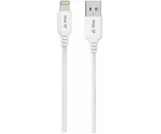 iPEAX TPU CABLE USB-A / LIGHTNING 1M, USB 2.0 Baltas