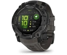 Išmanusis laikrodis Garmin Instinct 3, 50 mm, AMOLED Juodas su anglies spalvos dirželiu
