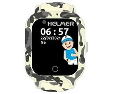 Išmanusis laikrodis vaikams Helmer LK 710 4G, Pilkos spalvos