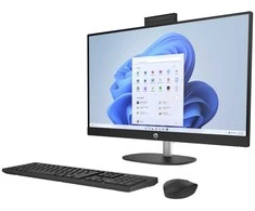 Stacionarus kompiuteris „Hewlett Packard“ (HP) „HP AiO 27-cr2008nc“, 27 colių FHD, lietimui jautrus ekranas, „Ultra5 225U“, 32 GB RAM DDR5, 1 TB SSD, „Windows 11 Home“, „GamePass“ – 3 mėnesių garantija
