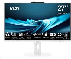 Stacionarus kompiuteris All-in-one MSI PRO AP272P 14M-887XEU i7 / 16GB / 1TB SSD / 27" FHD / NoOS / baltos spalvos - reguliuojamas stovas