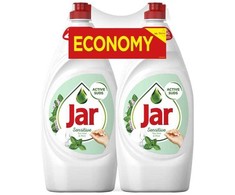 Jar Dishwashing liquid Sensitive Tea Tree &amp; Mint, 2x 900 ml