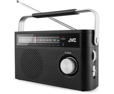 Radio Mentor JVC Przenośne radio RA-E315B juoda