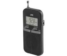 Nešiojamas Radijas - JVC RA-E411B AM/FM LCD Juoda