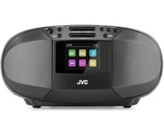 JVC RD-E664B-DAB, juodas