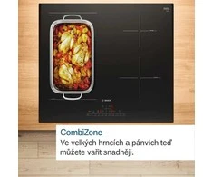 Bosch Series 6 PVS631HC1E Juodas Įmontuojama 59,2 cm Zonos indukcinė kaitlentė 4 zona(s)