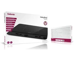 Evolveo Salente InductPro2, indukcinė viryklė, dvigubas degiklis, juoda
