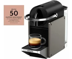 Kavos Aparatas - Krups Nespresso Pixie XN306T 0.7L 19 Bar Titan