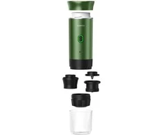 Kavos aparatas Portable kavos virimo aparatas ALIGATOR PortaCaffé 3in1 žalias