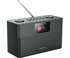 Kenwood Autoaudiovideo Kenwood CR-ST100S-B Išmanusis radijas su DAB+ Bluetooth USB, juodas