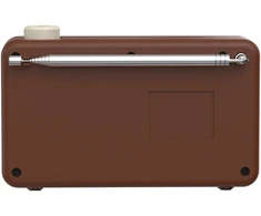 Radio JVC Kenwood CR-M25DAB-T Radio – DAB+ Automatic Safety Alert – Portable – Mocca
