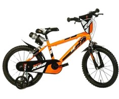 KS Cycling BICYCLE DINO BIKES R88 16 Oranžinis