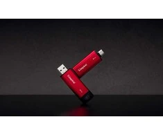 Kietasis diskas „Kingston Technology“ 512 GB nešiojamasis SSD diskas su dviem USB-A/C jungtimis, iki 1050 MB/s USB 3.2 Gen 2
