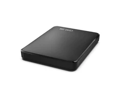 Kietasis diskas WD Western Digital Elements nešiojamas 1 TB išorinis HDD diskas su USB-C priedu