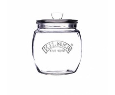 Stiklinis laikymo indas su dangteliu PUSH TOP 0.85L / Kilner