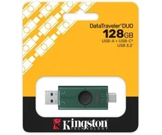 KINGSTON 128GB USB-A + USB-C 3.2 Gen 1 DataTraveler DuoG2