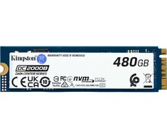 Kingston SSD | DC2000B | 480 GB | SSD form factor M.2 2280 | Solid-state drive sąsaja PCIe NVMe Gen 4.0 (x4) | Skaitymo greitis 7000 MB/s | Rašymo greitis 800 MB/s