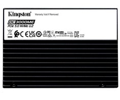 „Kingston Technology“ 15,36 TB DC3000ME U.2 PCIe 5.0 NVMe TCG Opal Enterprise SSD diskai