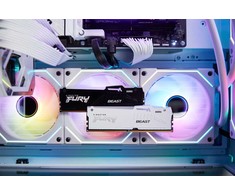 RAM Kingston KF552C40BWA-32 32GB 5200MT/s DDR5 CL40 DIMM FURY Beast Baltas RGB XMP | Kingstonas
