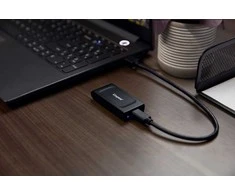 Išorinis kietasis diskas Kingston SXS1000R, 1 TB, USB 3.2 Gen 2, juodas