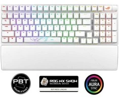 Klaviatūra Asus ROG Strix Scope II 96 NX Snow