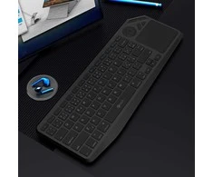 Klaviatūra C-TECH WLTK-02, dvigubas, jutiklinis skydelis