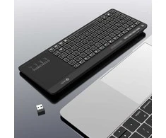 Klaviatūra C-TECH WLTK-03, dvigubas, jutiklinis skydelis