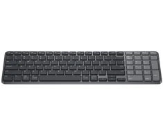 Dell Pro 7 KB746 klaviatūra – įkraunama – kompaktiška – belaidė – 2,4 GHz, Bluetooth – QWERTZ – vokiška – grafito spalvos (KB746-BLK-GER)