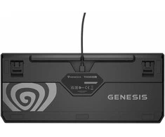 Klaviatūra Genesis Thor 230 TKL juoda RGB Outemu Raudona