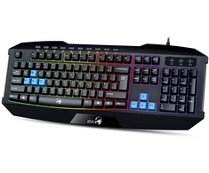 Genius GX GAMING Scorpion K215 klaviatūra su laidu (USB) CZ/SK, juoda